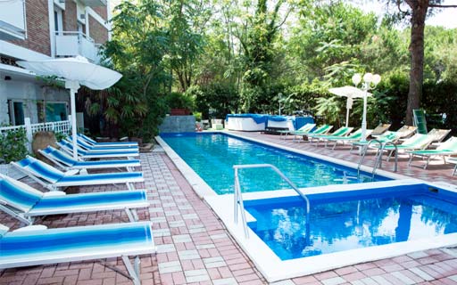 Pool & Garden - Piscina Hotel Miami Lido di Savio 